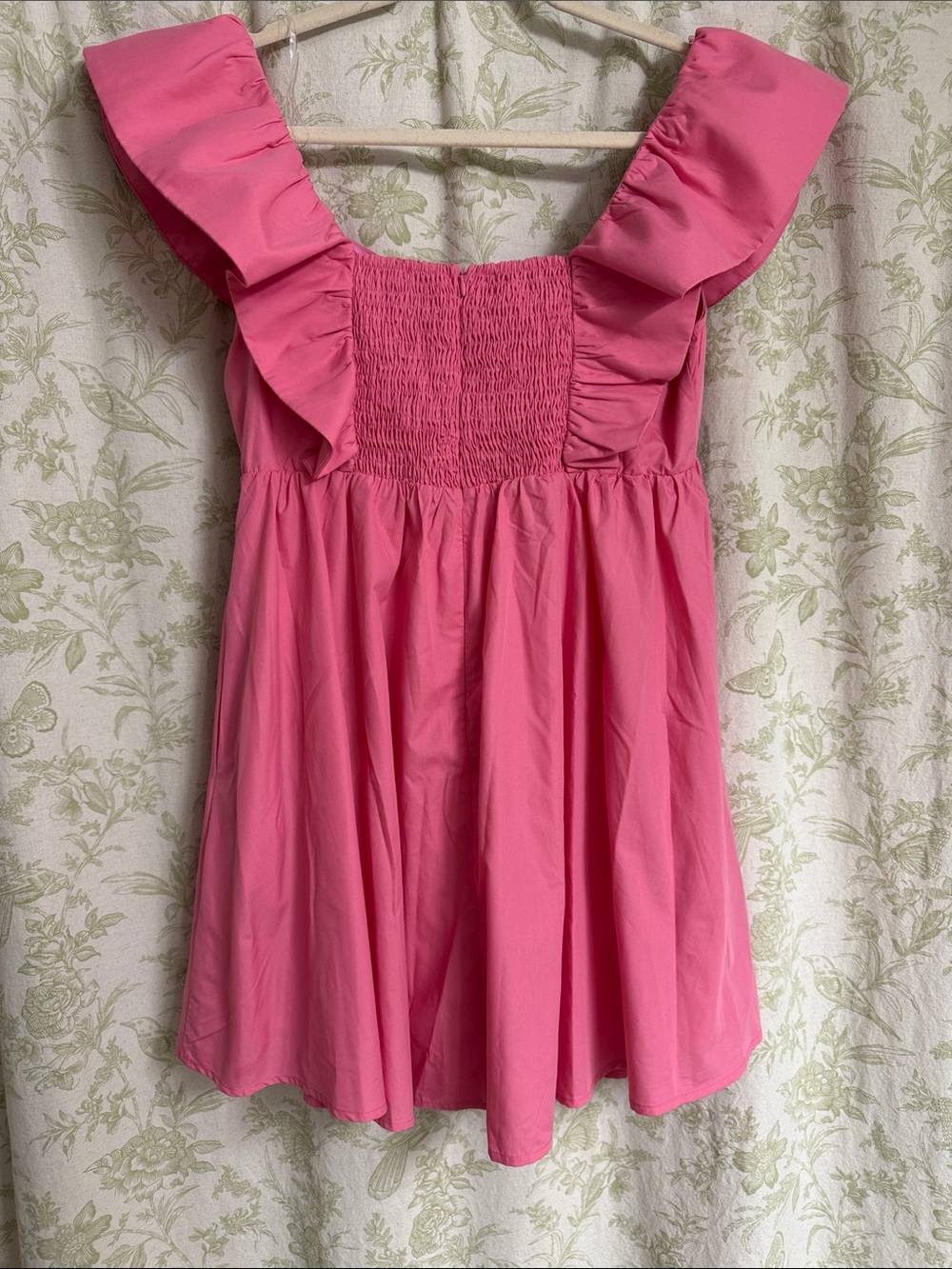 Entro Pink Ruffled Dress - Picture 6 of 6